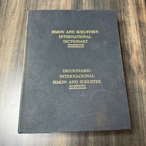 Simon and Schuster International Dictionary‎ English Spanish Spanish English